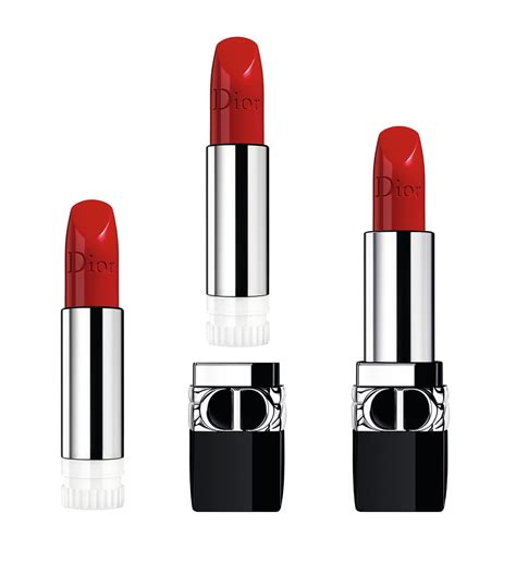 refill dior lipstick|Dior rouge refillable lipstick.